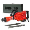 Marteau piqueur 1700W-60 joules - 1900 coups/minute - avec coffret métal - Brick