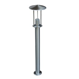 Borne Inox 60W E27 80cm -...