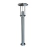 Borne Inox 60W E27 80cm - I-Watts Outdoor Lighting