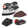 Ponceuse triangulaire 20V max avec batterie 2Ah - X PERFORMER