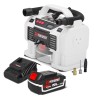 Gonfleur - dégonfleur sans fil 20V avec batterie 4Ah - X-Performer